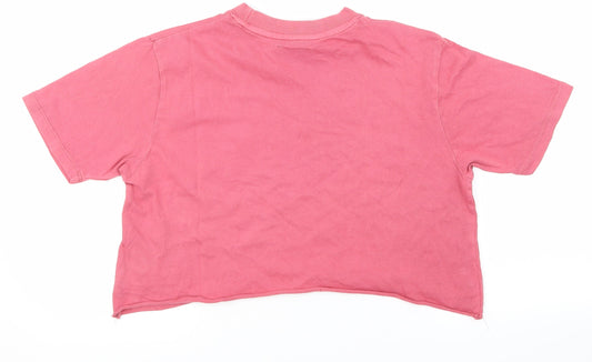 Topshop Womens Pink Basic Tank Size XS