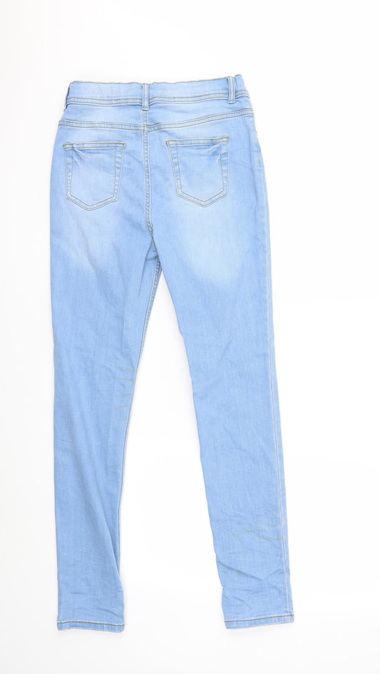 Denim & Co. Girls Blue Denim Skinny Jeans Size 12 Years