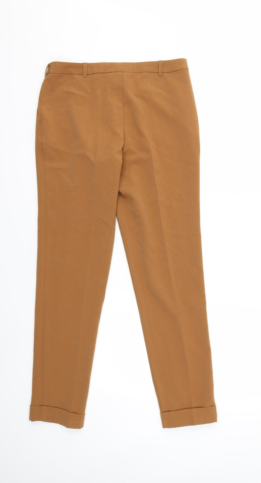 Preworn Womens Brown Trousers Size 30 in L28 in