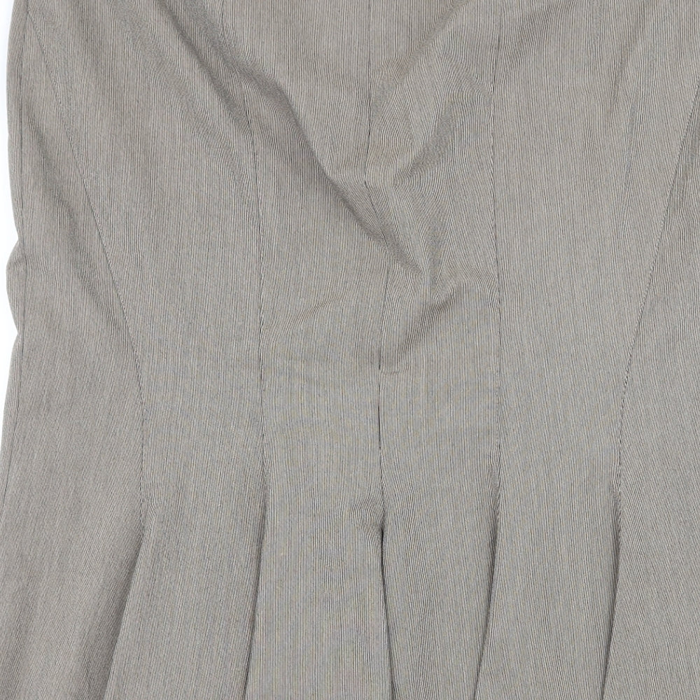 Brand and care label for Bay women’s brown straight & pencil skirt, size UK 16