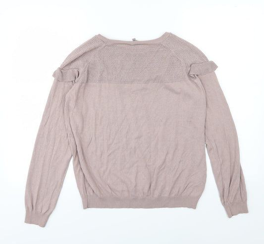 NEXT Womens Pink Knit Pullover Jumper Size 14
