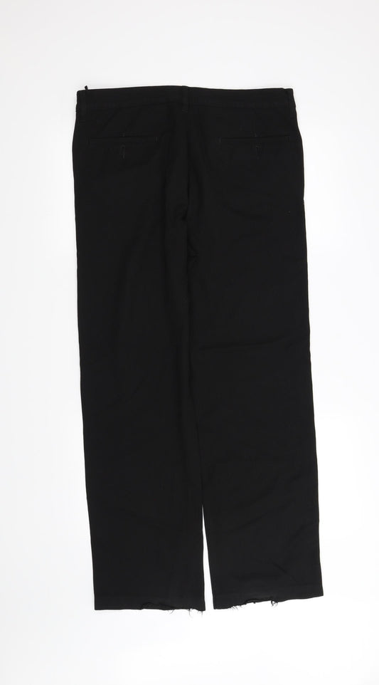 nick coleman Womens Black Trousers Size XL L33 in