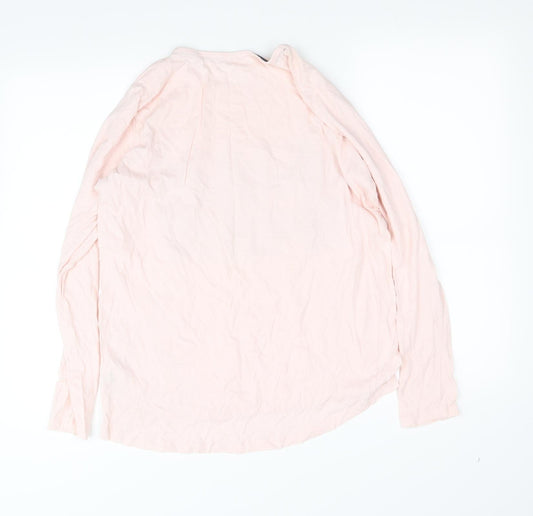 Beloved Womens Pink Basic T-Shirt Size L