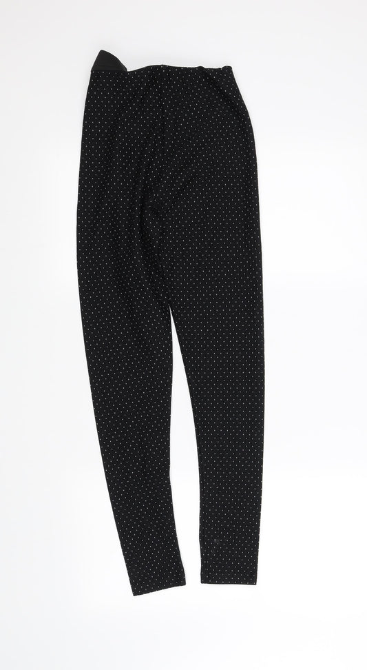 Zara Womens Black Jegging Leggings Size S L20 in