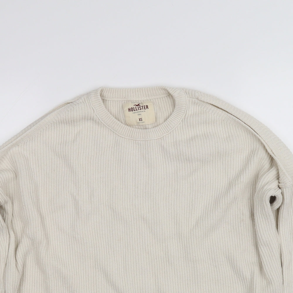 Hollister Womens Beige   Pullover Jumper Size XS