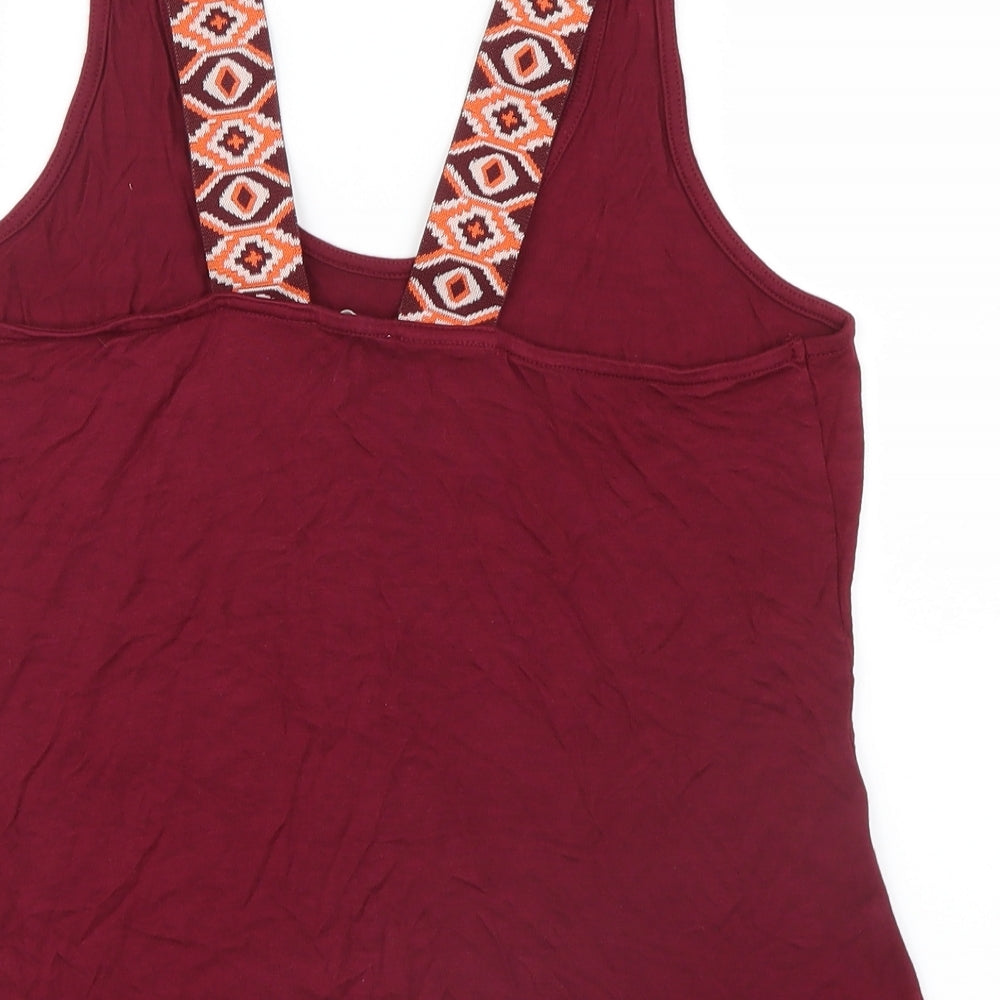 River Island Womens Purple Basic Tank Size 12