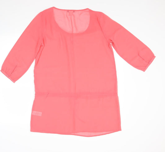 redoute Womens Red Basic Blouse Size 12