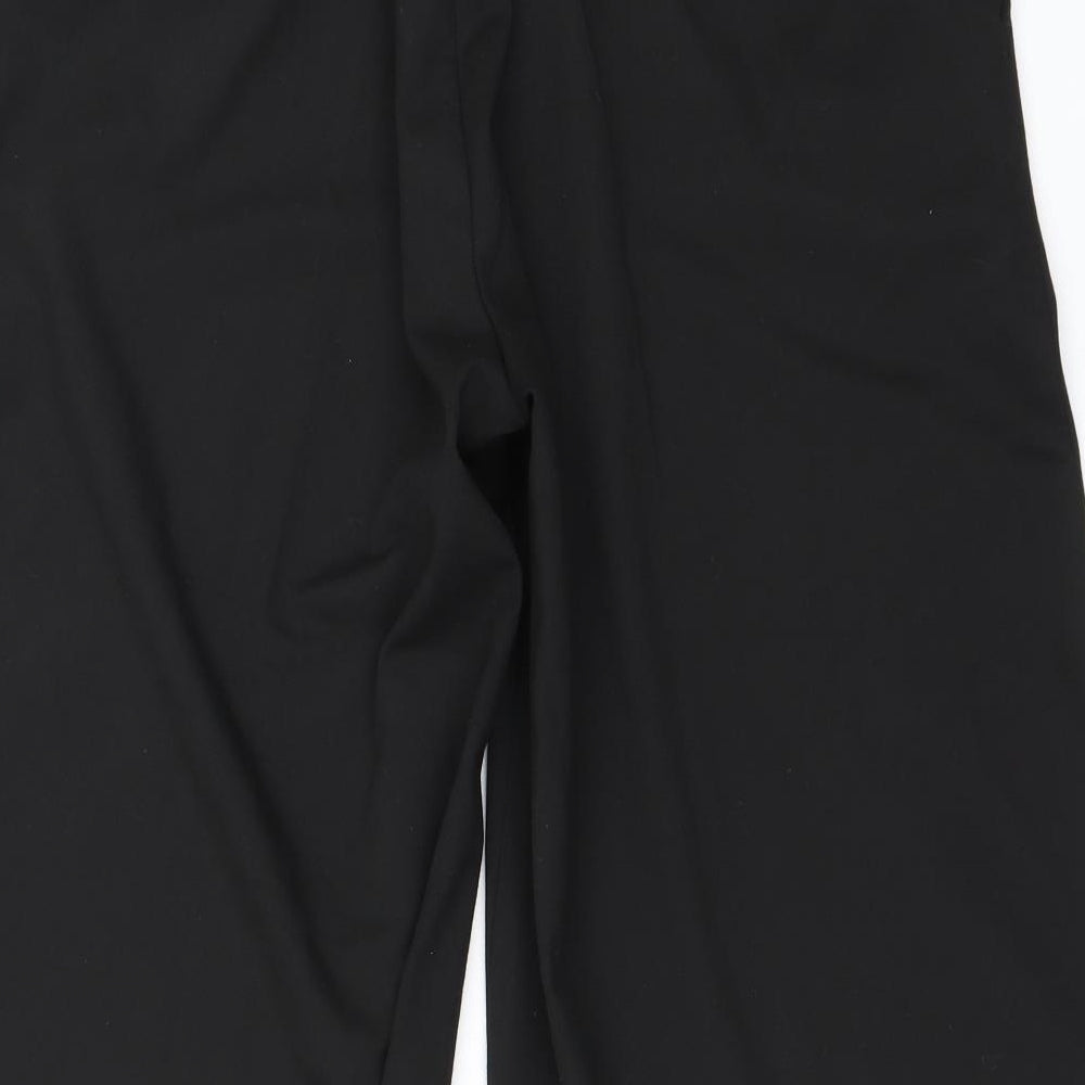 Brand and care label for Next women’s black trousers, size UK 14, 20-inch leg