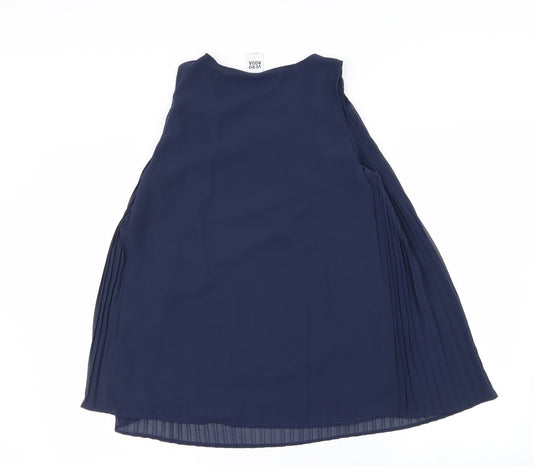Veromoda Womens Blue Basic Blouse Size S