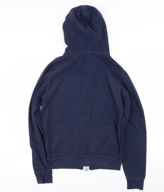 Cedar Wood State Mens Blue Full Zip Jumper Size XS