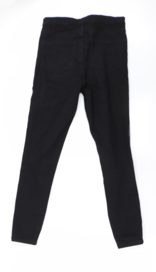 Bullhead Denim Co. Womens Black Skinny Jeans Size 12 L25 in
