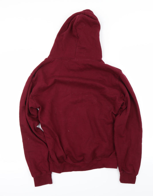 Preworn Womens Red Pullover Hoodie Size S