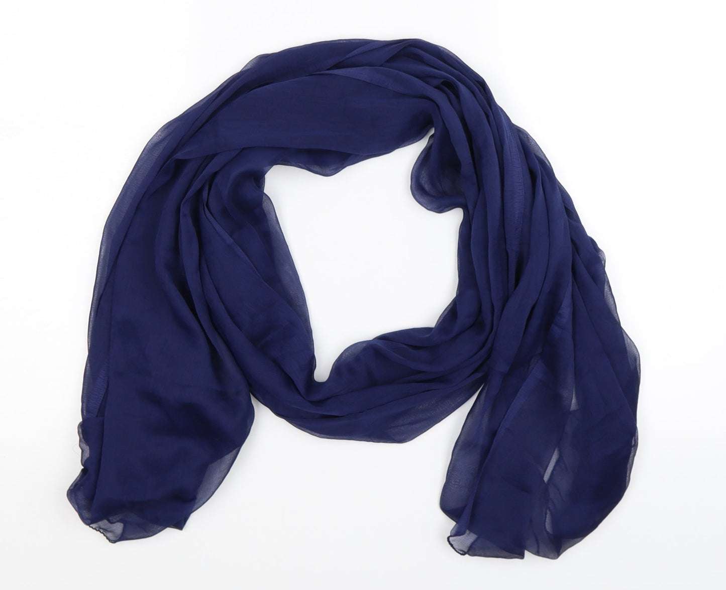 Preworn Womens Blue Scarf