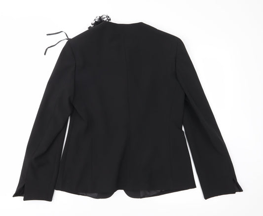 Per Una Womens Black Jacket Suit Jacket Size 10