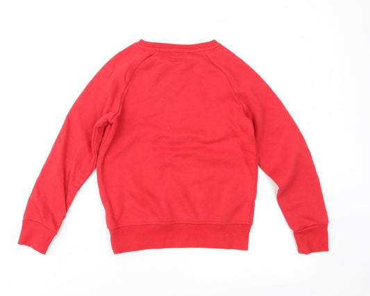 Primark Girls Red Pullover Sweatshirt Size 8-9 Years