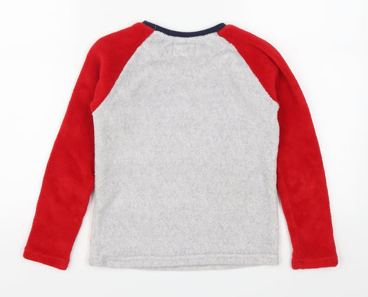 Primark Boys Red Solid Pyjama Top Size 8-9 Years - Eat Sleep Dream Football