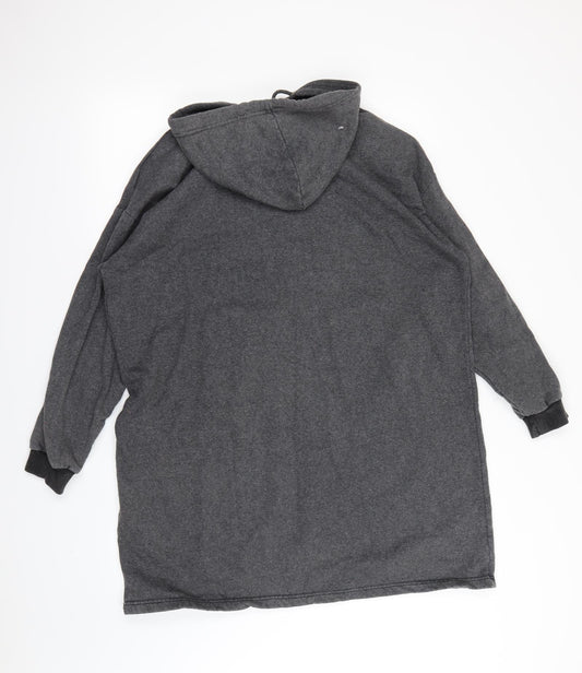 Boohoo Womens Grey Pullover Jumper Size 12