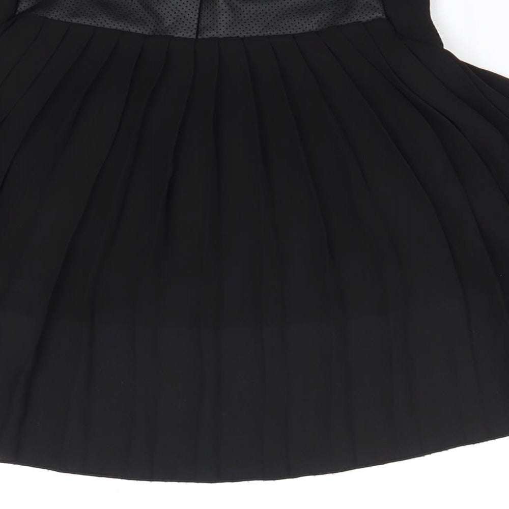 DKNY Girls Black Fit & Flare Size 4 Years