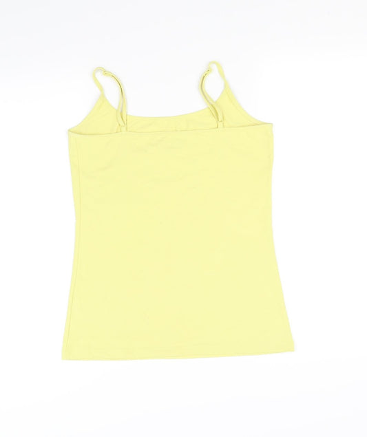 NEXT Womens Yellow Basic Tank Size 12