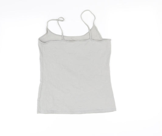 NEXT Womens Grey Basic Tank Size 12