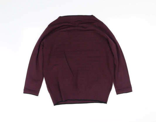 rprinciples Womens Purple Pullover Jumper Size 16