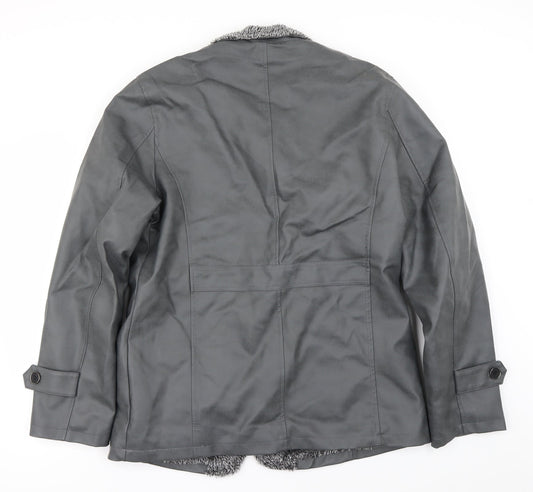 Preworn Womens Grey Jacket Size L