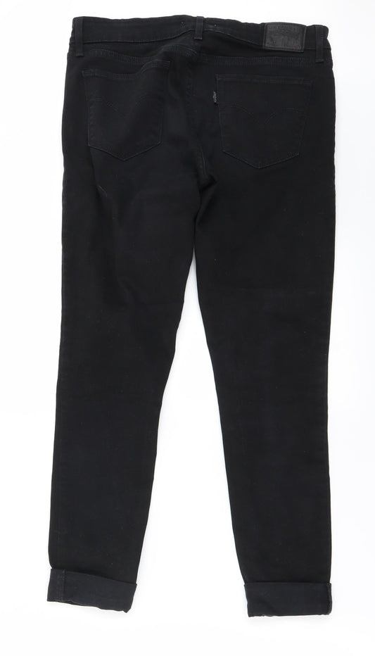 711 skinny Womens Black Skinny Jeans Size 30 in L24 in