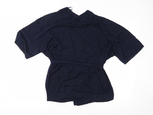 NEXT Womens Blue Knit Cardigan Jumper Size M