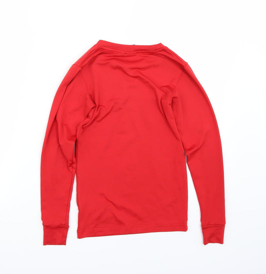 Pendle Boys Red Basic T-Shirt Size 3 Years