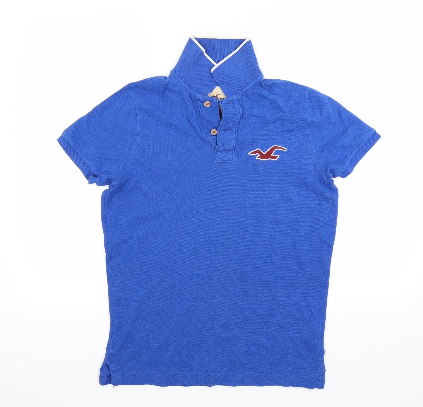 Hollister Mens Blue Polo Size S