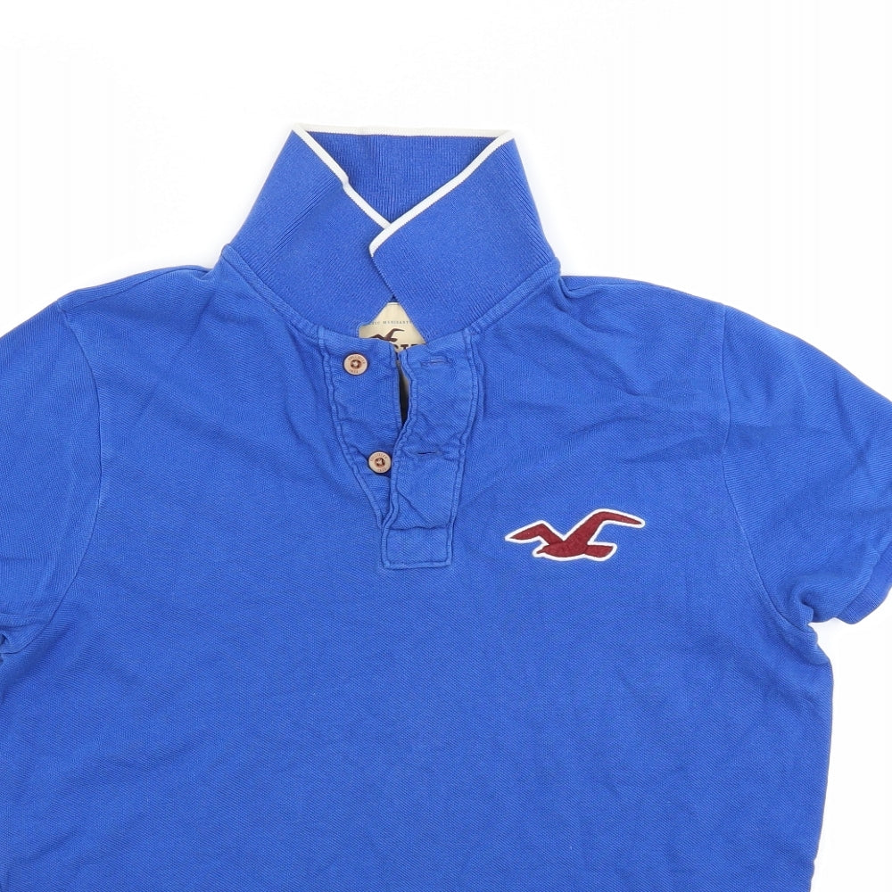 Hollister Mens Blue Polo Size S