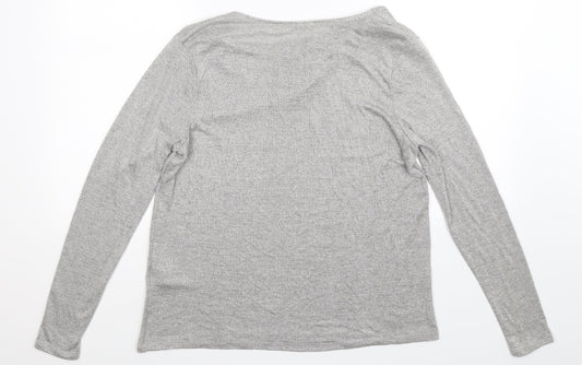 Marks and Spencer Womens Grey Pullover Jumper Size 18