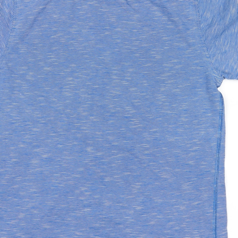 NEXT Boys Blue Striped Basic T-Shirt Size 12 Years