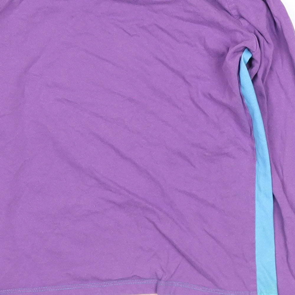 Brand and care label for poopsie girls’ purple top pyjama top, size 7-8, years - poopsie slime surprise