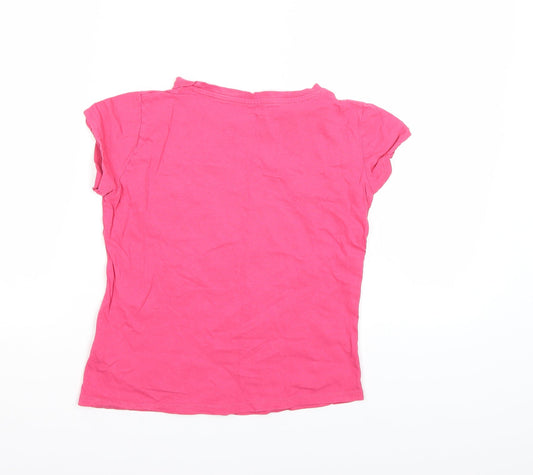 PEP&CO Girls Pink Basic T-Shirt Size 8-9 Years