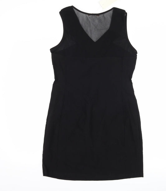 MYSE Womens Black Bodycon Size L