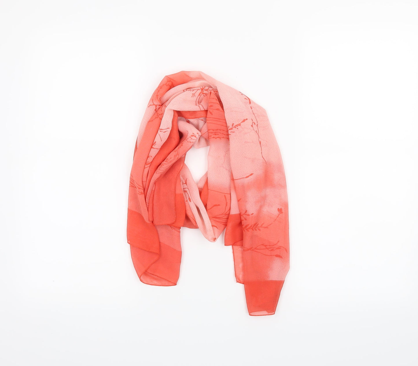 Front view of akel women’s pink scarf