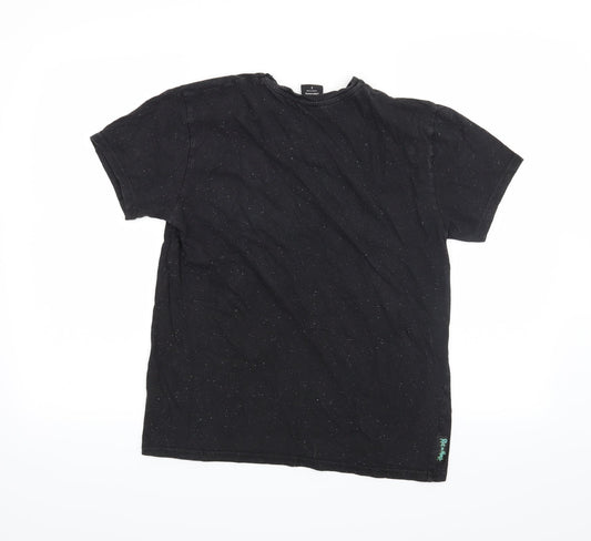 Primark Boys Black Basic T-Shirt Size S