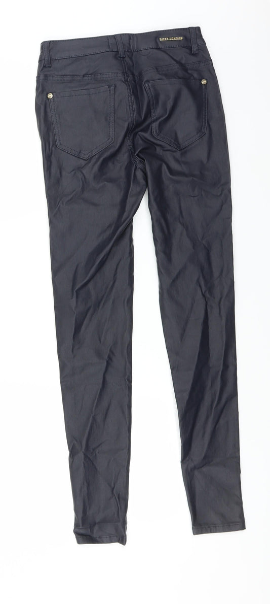 Lipsy Womens Blue Trousers Size 8 L29 in