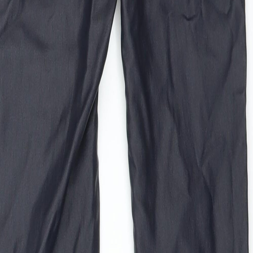 Brand and care label for Lipsy women’s blue trousers, size UK 8, 29-inch leg