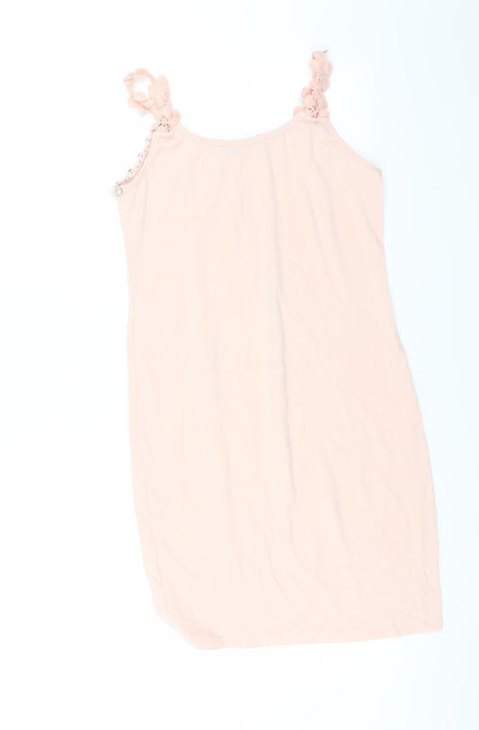 shk Paris Womens Pink Tank Dress Size M