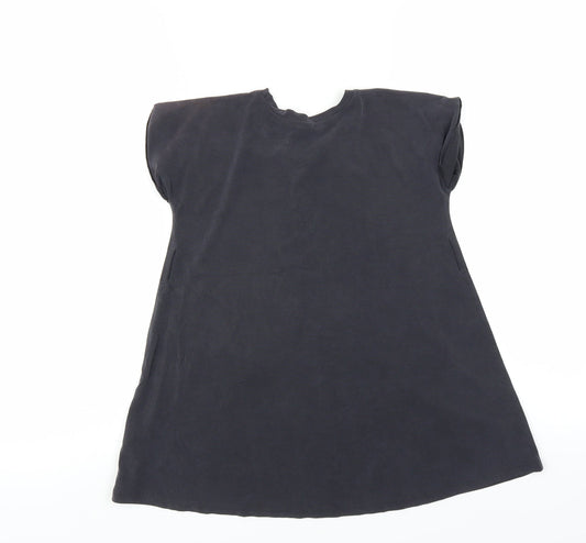 Sainsburys Girls Grey T-Shirt Dress Size 4 Years