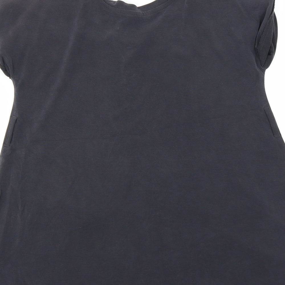 Sainsburys Girls Grey T-Shirt Dress Size 4 Years