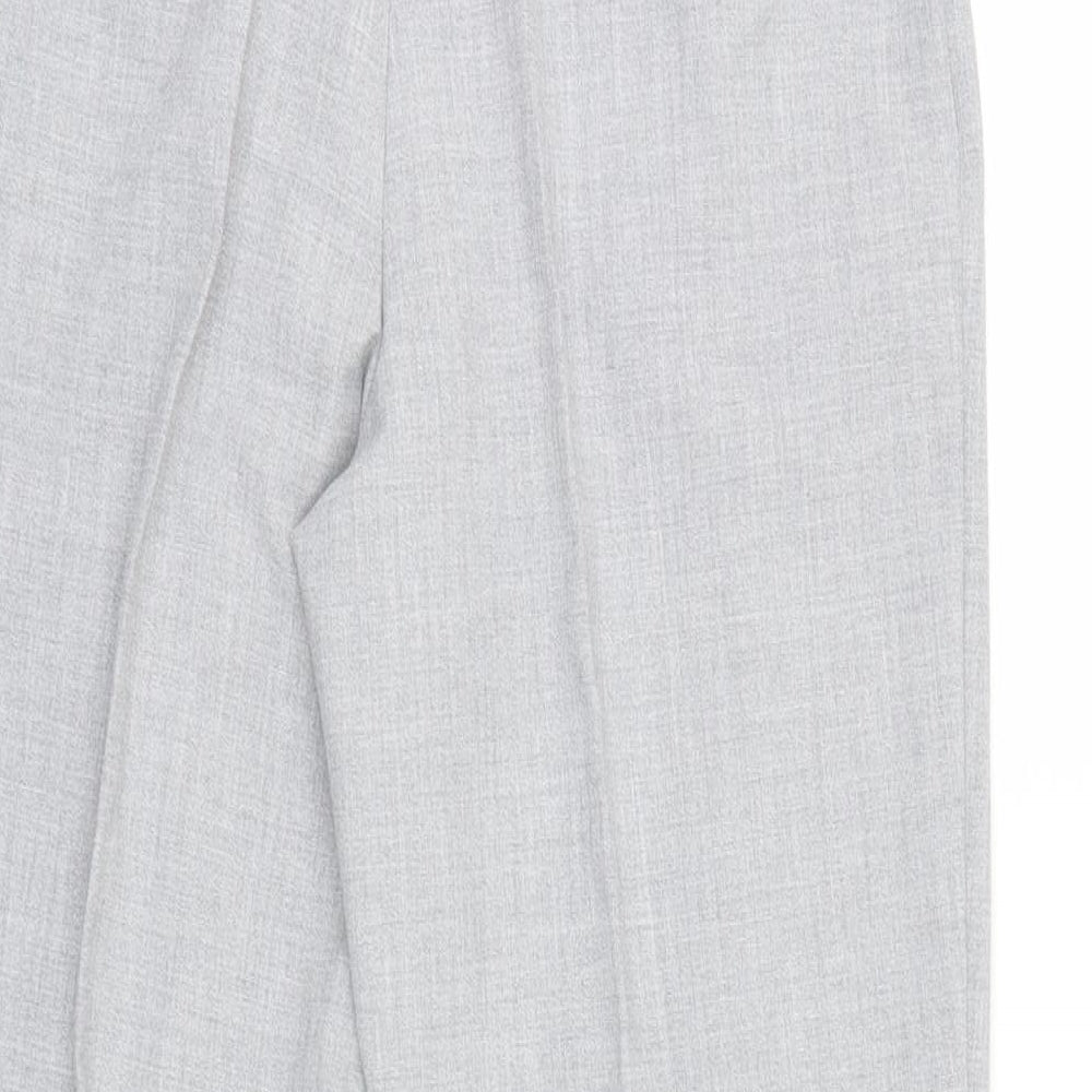 Brand and care label for Your 6th Sense women’s grey trousers, size UK 10, 26.5-inch leg