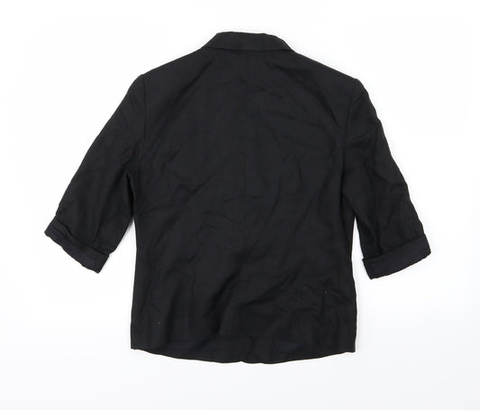 Alex & Co Womens Black Jacket Blazer Size 8