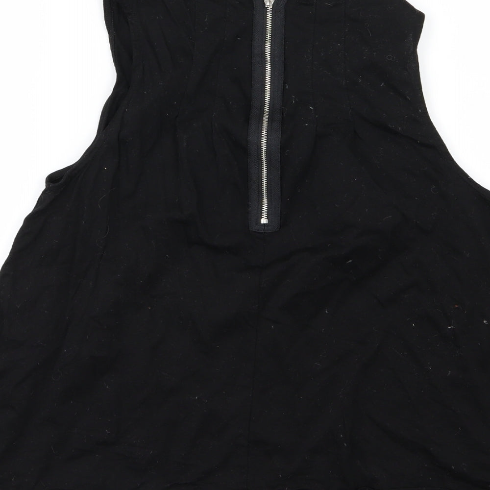 Gap Womens Black Woven Basic Tank Size M