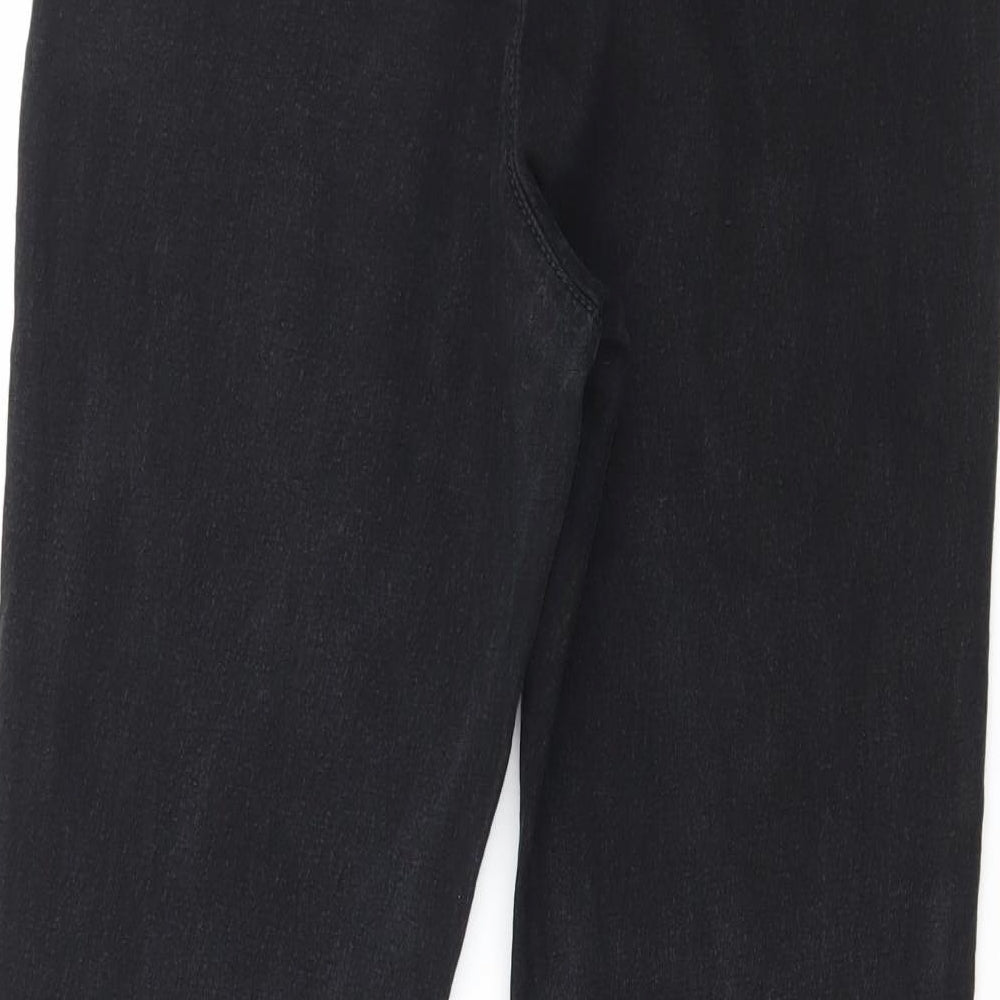 Preworn Womens Black Denim Jegging Jeans Size 30 in L26 in