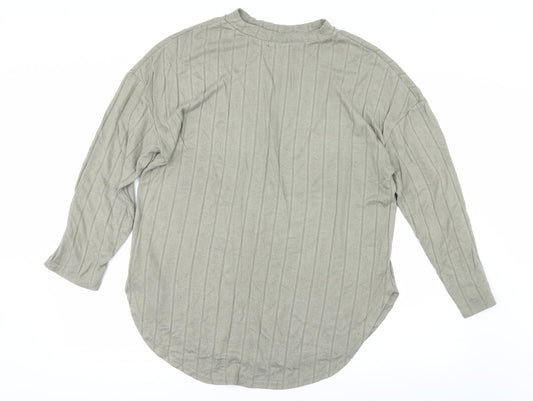 Primark Womens Green Pullover Jumper Size S