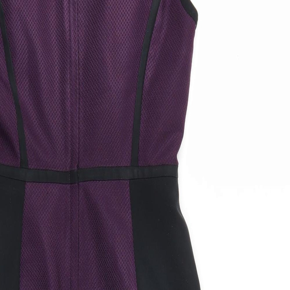 Dorothy Perkins Womens Purple Pencil Dress Size 8
