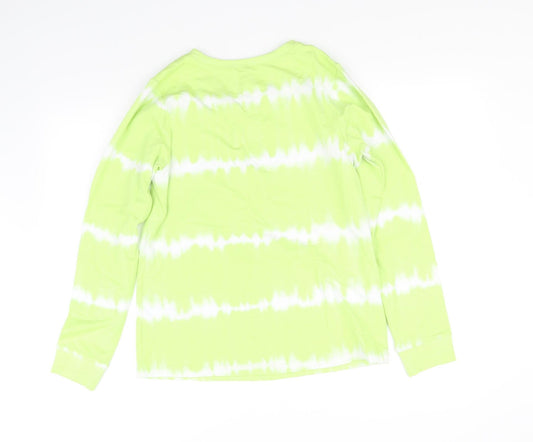 d&co Womens Green Pullover Jumper Size XS